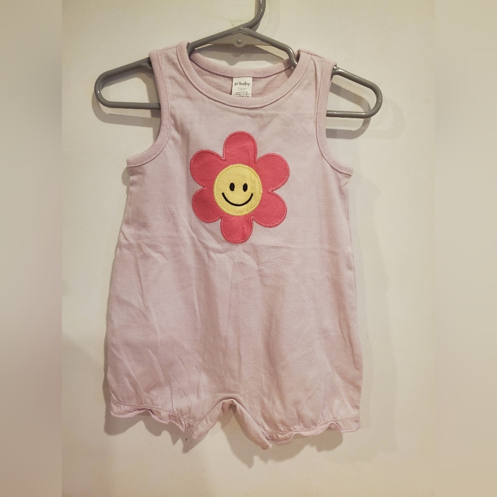 NWOT PL Baby 12 Month Lilac Baby Romper